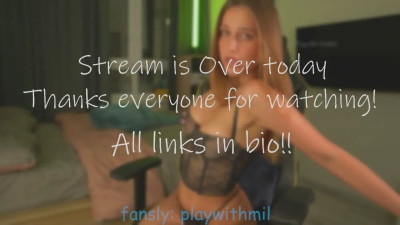 Watch playwithmil recorded live streams from Chaturbate on 2026/02/27, Cam Archive