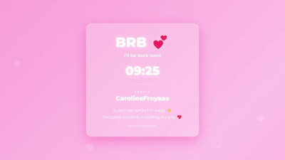 Watch carolinafreixxa recorded live streams from Chaturbate on 2026/06/24, Cam Archive